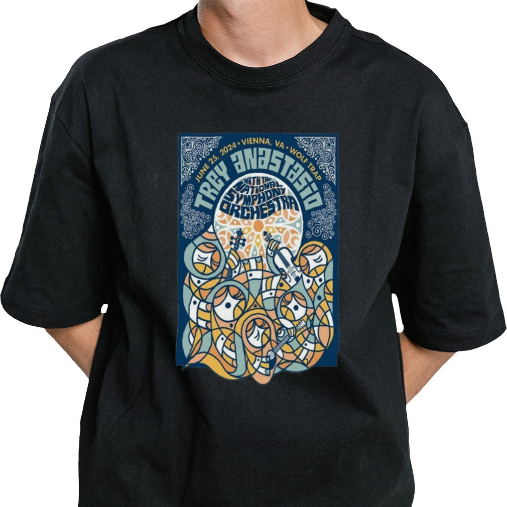 Trey Anastasio Wolf Trap Vienna, VA Jun 25 2024 Poster Shirt