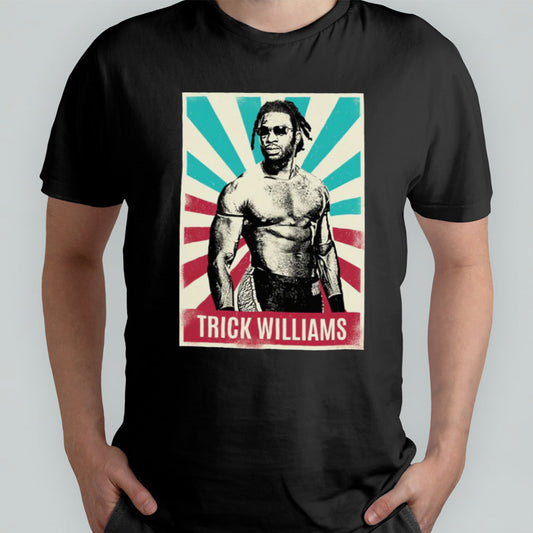 Trick Williams WWE Superstar Black T shirt