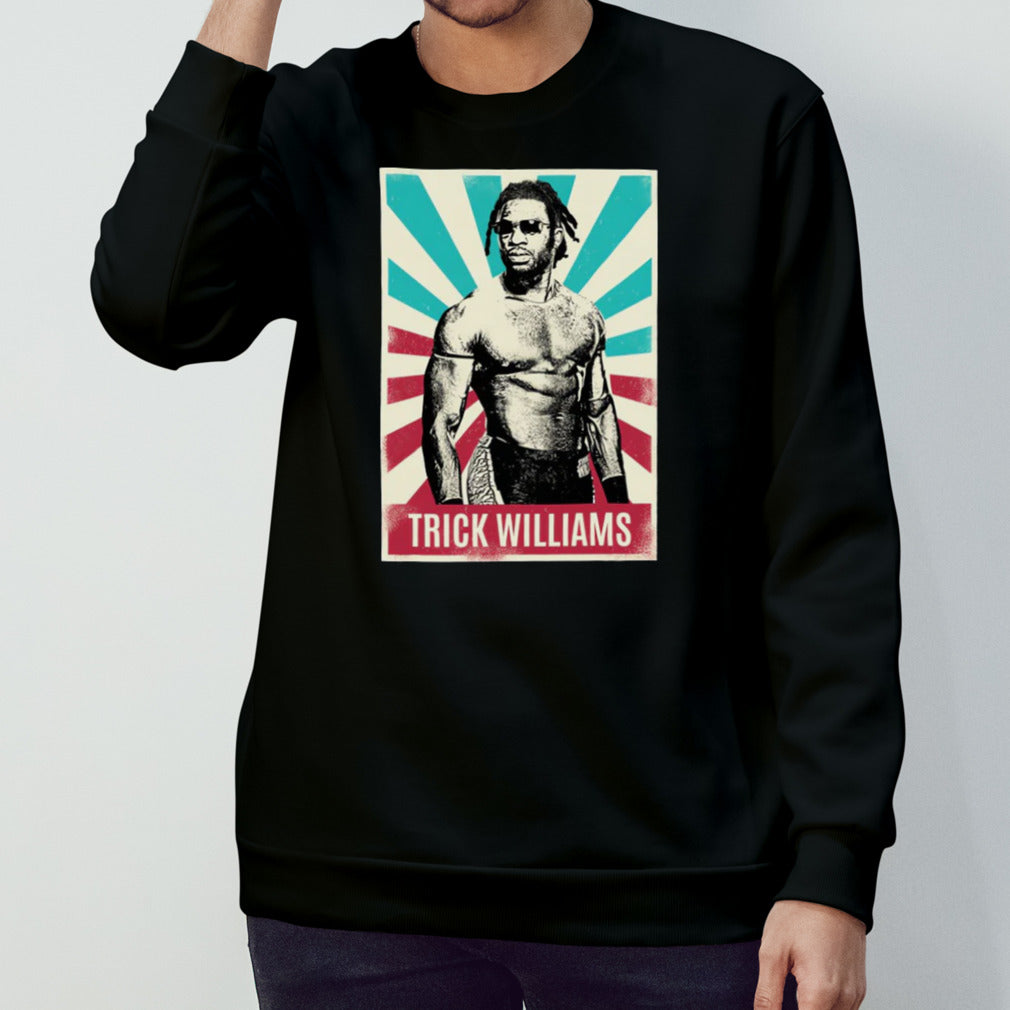 Trick Williams WWE Superstar Black T shirt