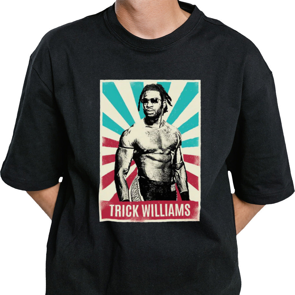 Trick Williams WWE Superstar Black T shirt
