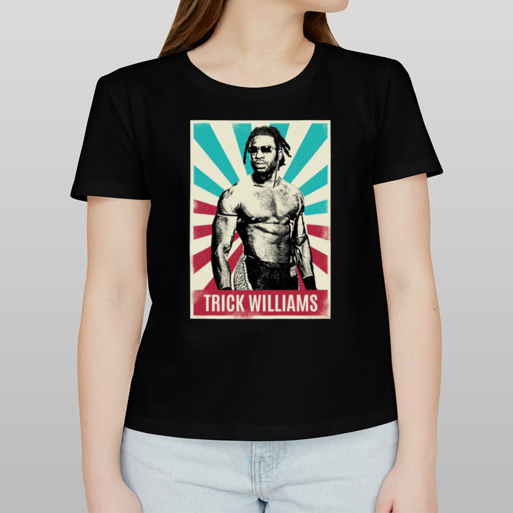 Trick Williams WWE Superstar Black T shirt
