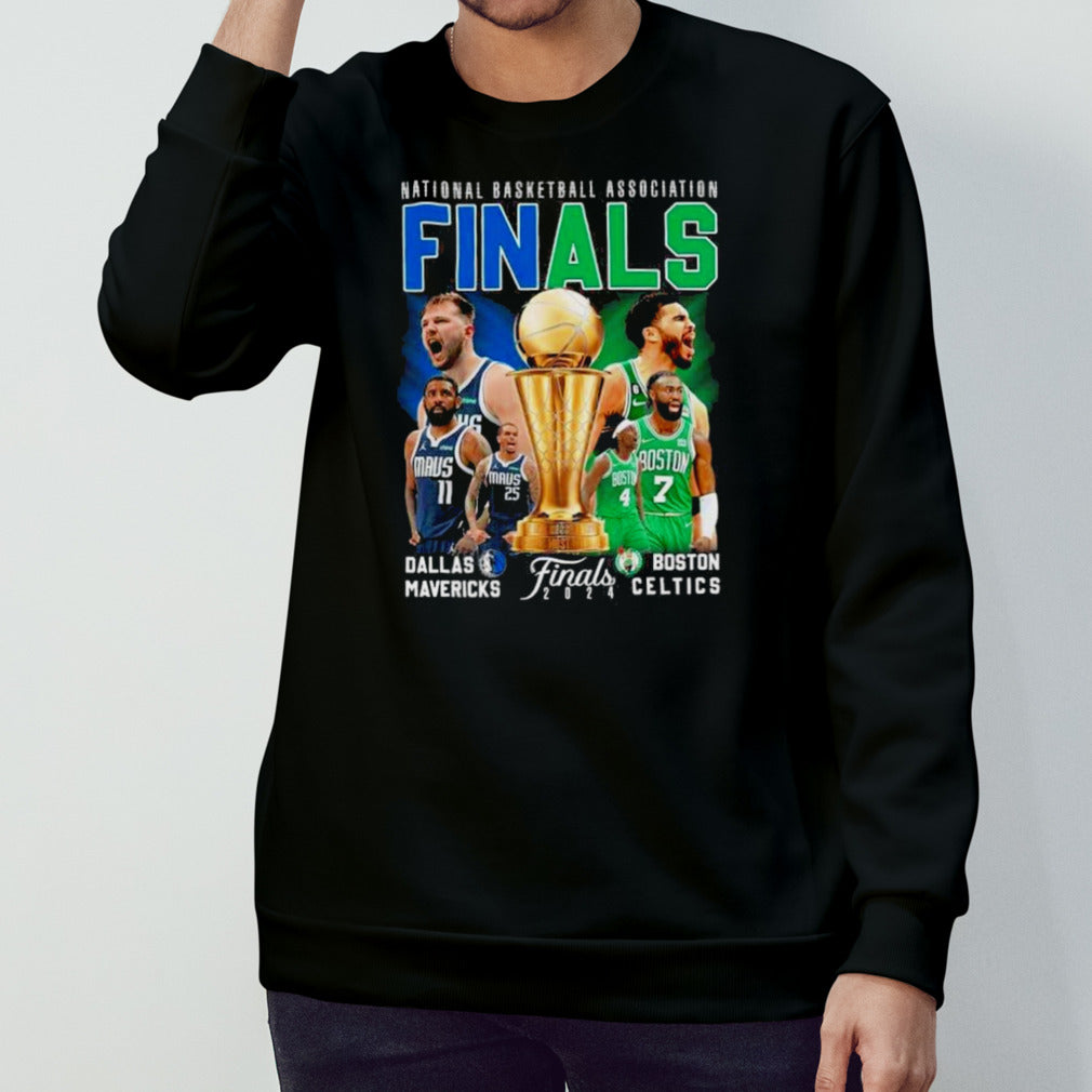 Trophy Dallas Mavericks And Boston Celtics 2024 National Basketball Association Finals shirt