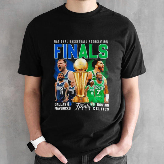Trophy Dallas Mavericks And Boston Celtics 2024 National Basketball Association Finals shirt