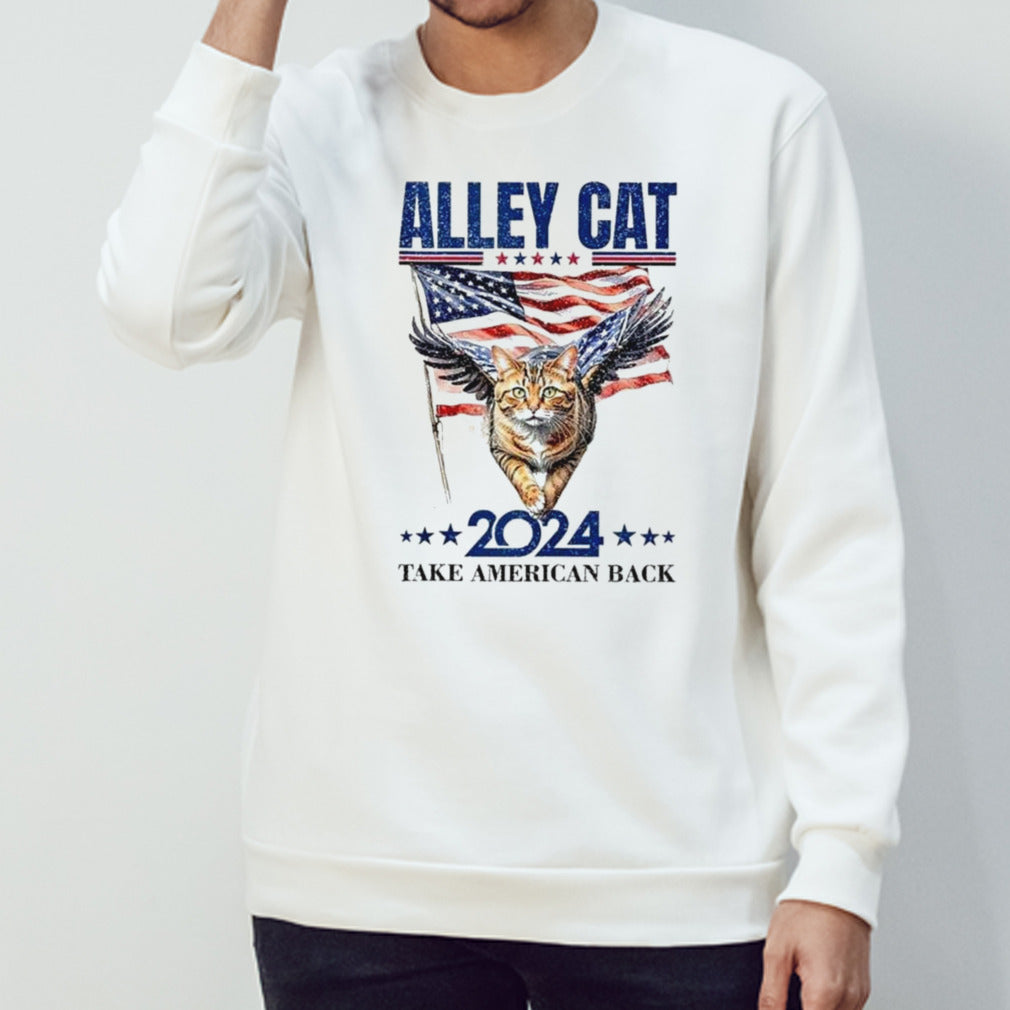 Trump 2024 Alley Cat Take America Back Vote Trump T-shirt