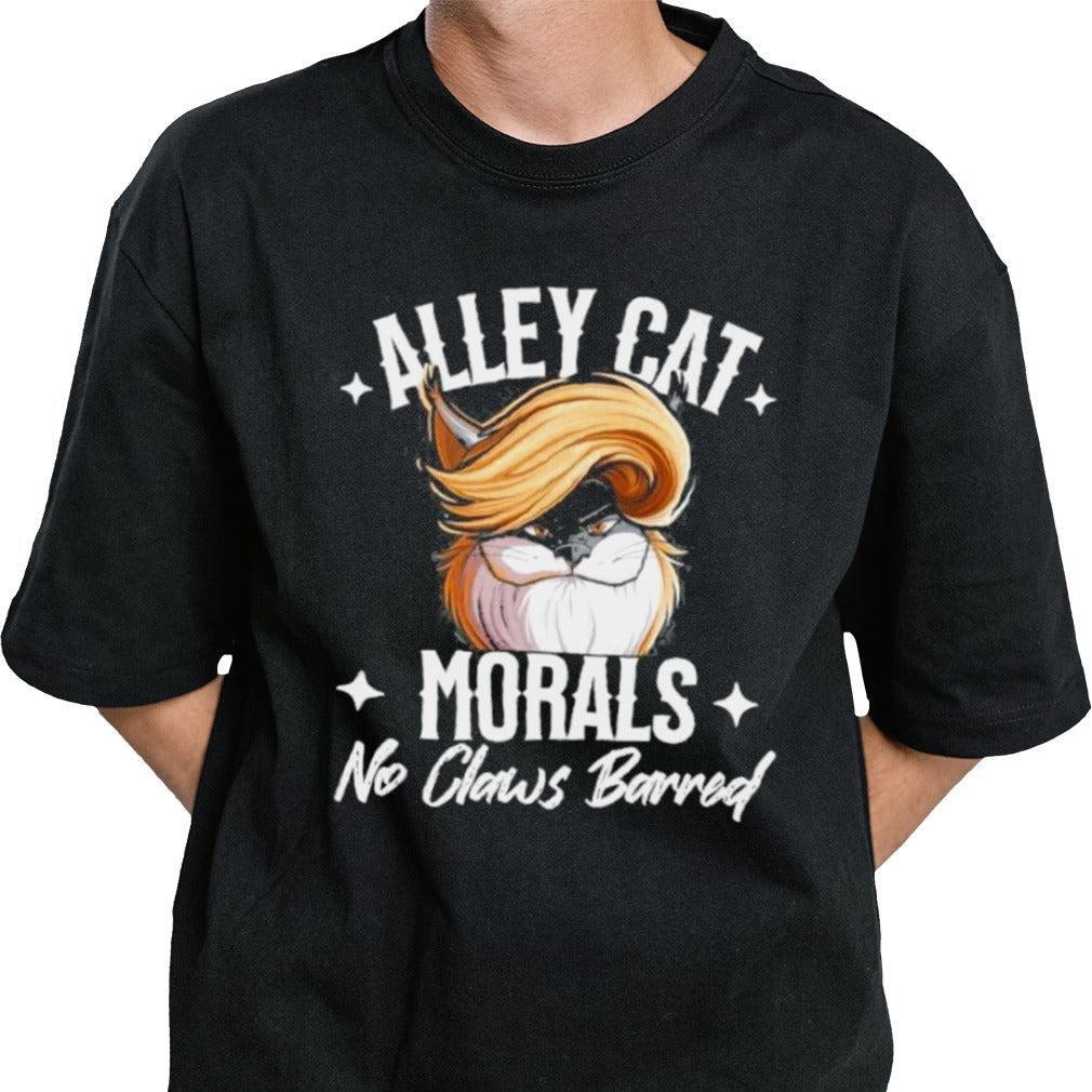 Trump Alley Cat Morals No Claws Barred Shirt