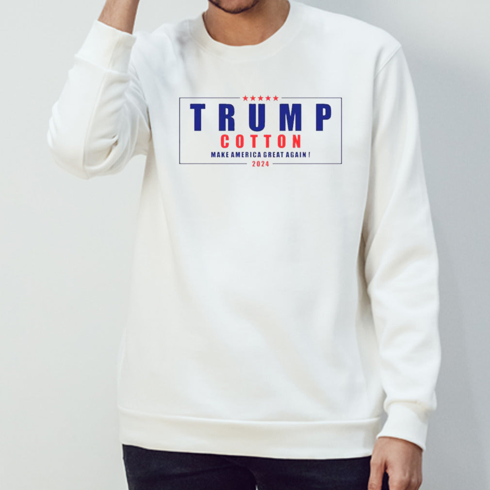 Trump Cotton 2024 Make America Great Again T shirt