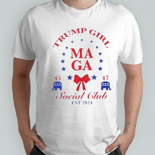 Trump Girl MAGA Social Club 2024 Shirt
