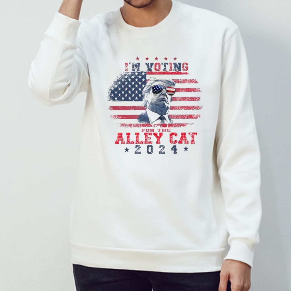 Trump Iâ€™m Voting For Alley Cat 2024 shirt