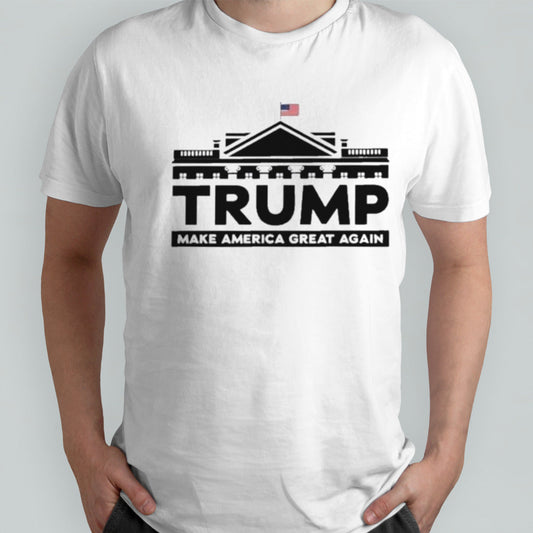 Trump MAGA White House 2024 T-Shirt