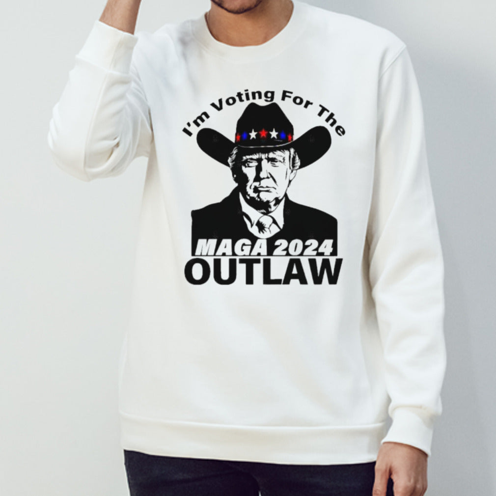 Trump Maga 2024 Iâ€™m Voting For The Outlaw T-Shirt