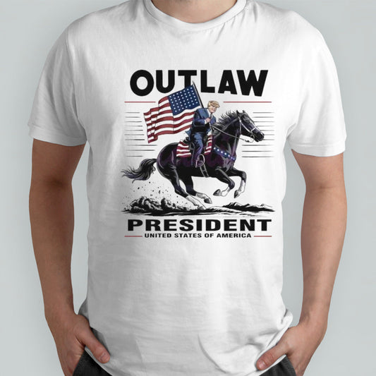 Trump Outlaw President United States Of America T-shirt
