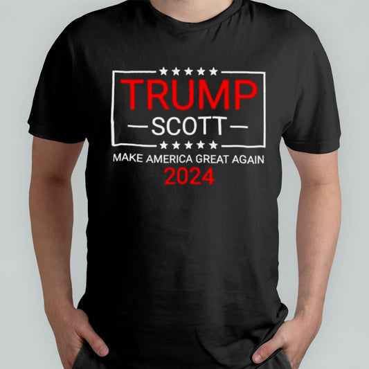 Trump Scott 2024 Presidential Make America Great Again Shirt