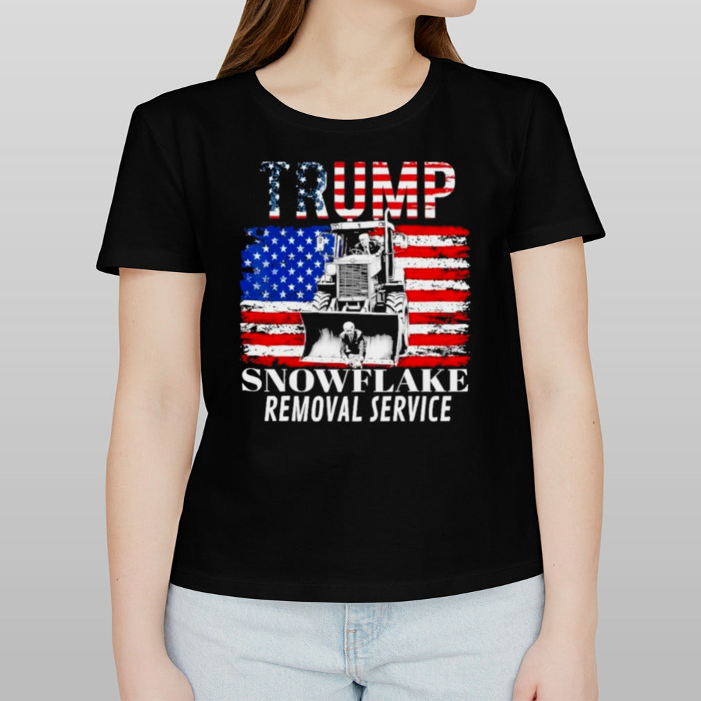Trump Snowflake Removal Service Donald Trump 2024 T-Shirt