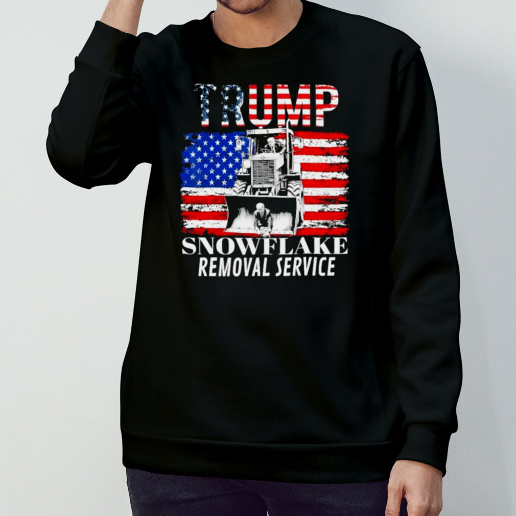 Trump Snowflake Removal Service Donald Trump 2024 T-Shirt