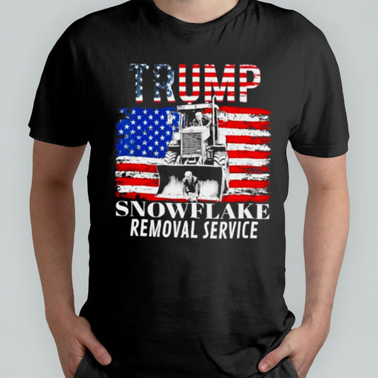 Trump Snowflake Removal Service Donald Trump 2024 T-Shirt