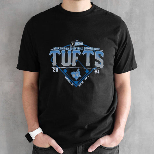 Tufts Jumbos 2024 NCAA Division III Softball Championship shirt