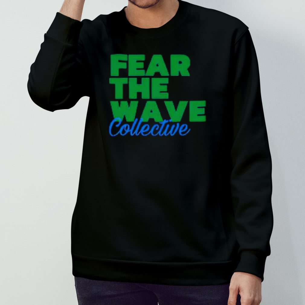 Tulane Green Wave fear the wave collective shirt