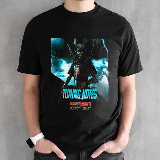 Tuning Notes Iron Maiden Legacy Of The Beast shirt