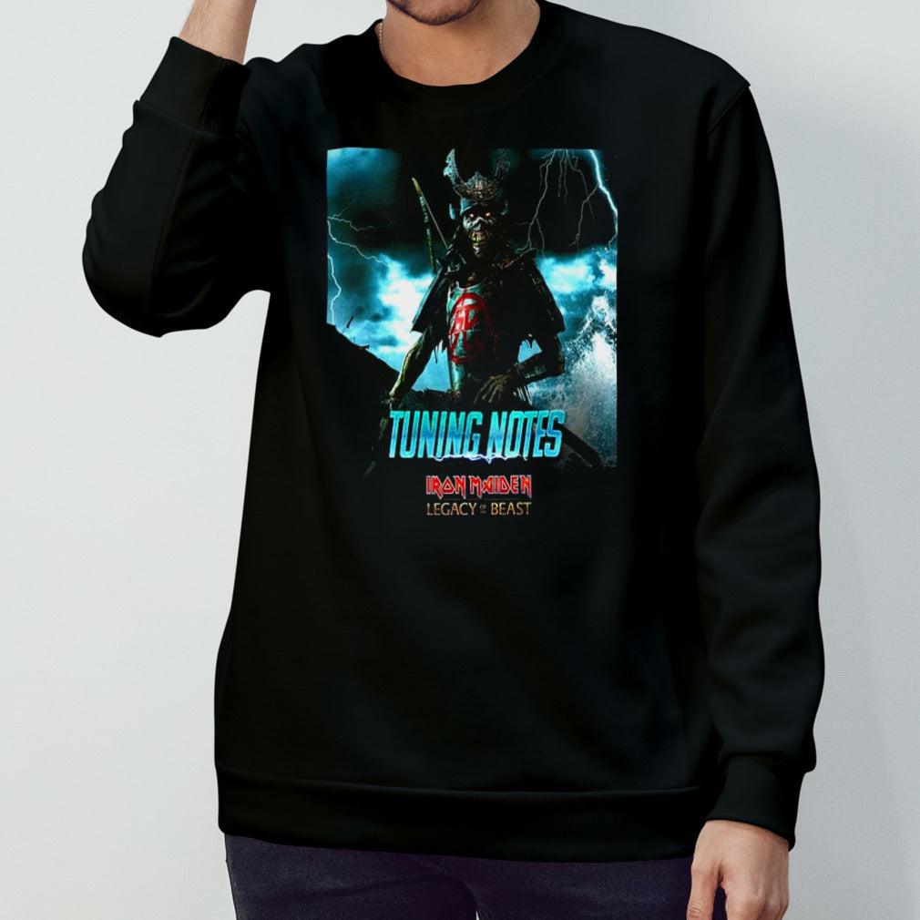 Tuning Notes Iron Maiden Legacy Of The Beast shirt