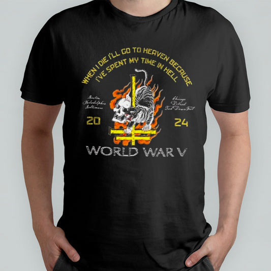 Twitching Tongues When I Die Iâ€™ll Go To Heaven Because Iâ€™ve Spent My Time In Hell Shirt