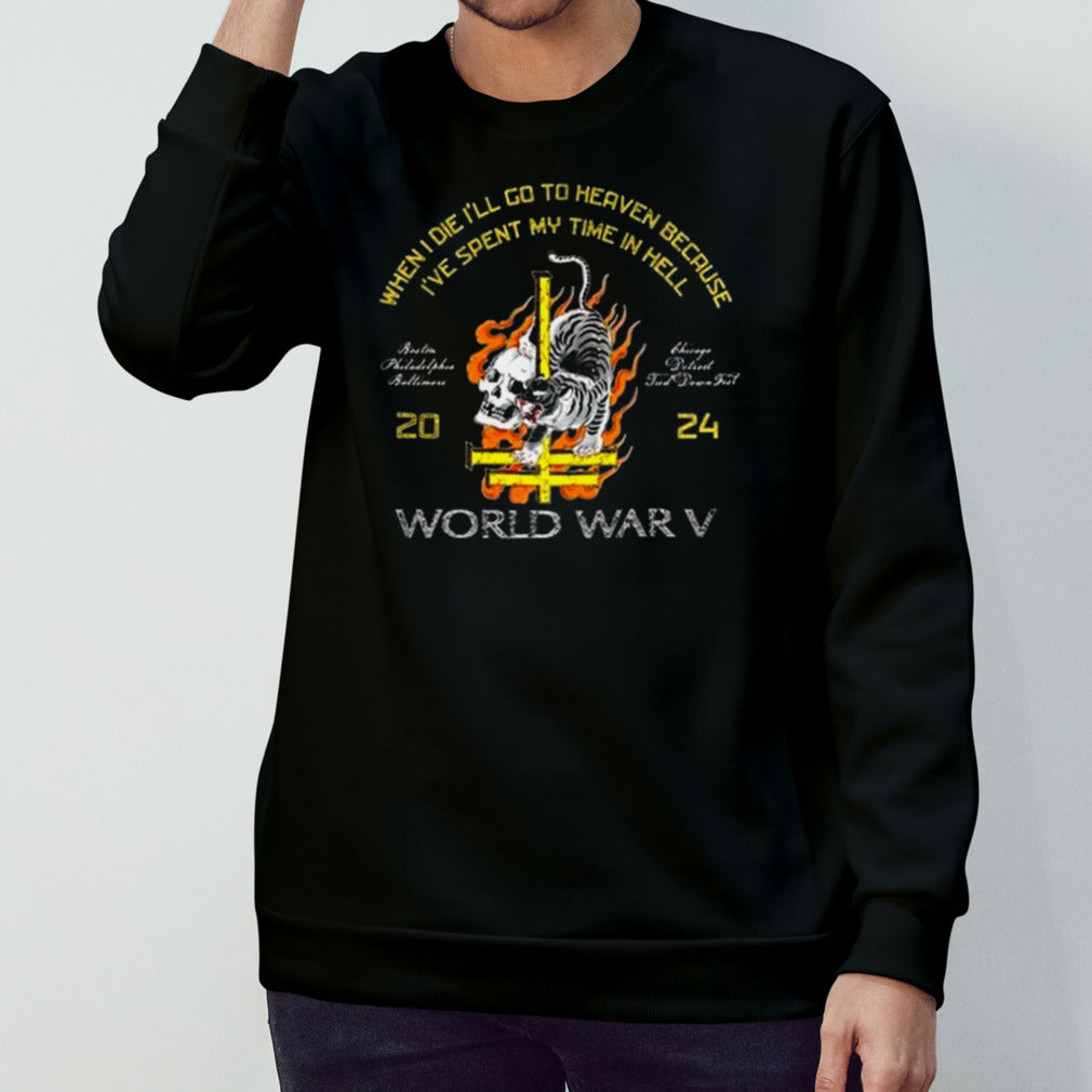 Twitching Tongues When I Die Iâ€™ll Go To Heaven Because Iâ€™ve Spent My Time In Hell Shirt