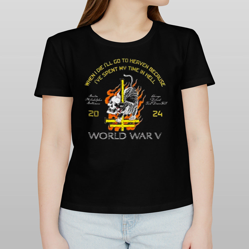 Twitching Tongues When I Die Iâ€™ll Go To Heaven Because Iâ€™ve Spent My Time In Hell Shirt