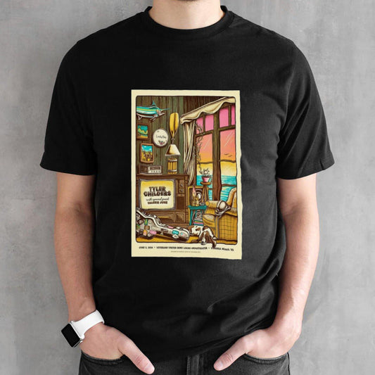 Tyler Childers Tour In Virginia Beach VA On Jun 2 2024 Poster Shirt