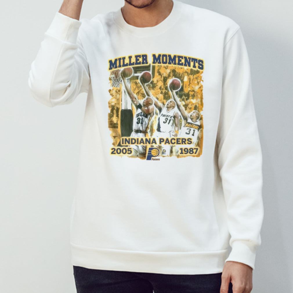 Tyrese Haliburton Reggie Miller Moments Pacers Ladies Boyfriend Shirt