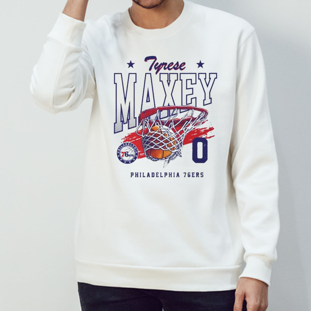 Tyrese Maxey Philadelphia 76ers Swish Shirts