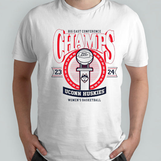 UConn Huskies Womensâ€™s Basketball 2024 Big East Conference Champs shirts