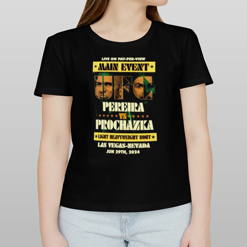 UFC 303 Main Event Alex Pereira vs. Jiri Prochazka Shirt
