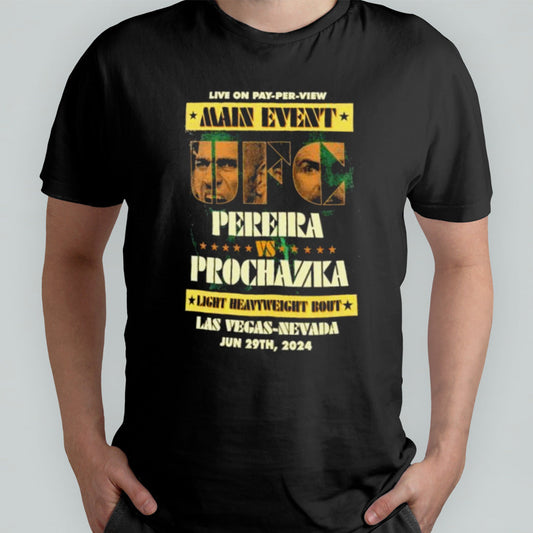 UFC 303 Main Event Alex Pereira vs. Jiri Prochazka Shirt
