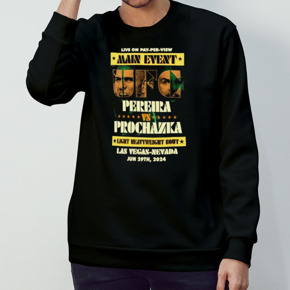 UFC 303 Main Event Alex Pereira vs. Jiri Prochazka Shirt