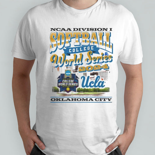 Ucla Bruins NCAA Division I Softball Womenâ€™s College World Series 2024 T-shirt