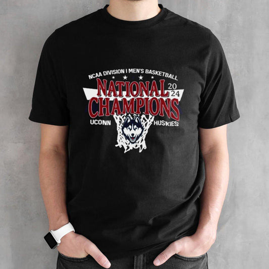 Uconn Huskies NCAA Division I Mensâ€™s Basketball National Champions 2024 Shirts