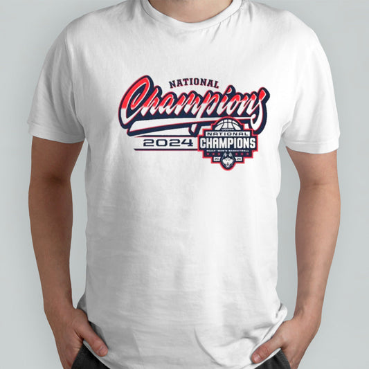 Uconn Huskies NCAA Mensâ€™s basketball national Champions 2024 shirts