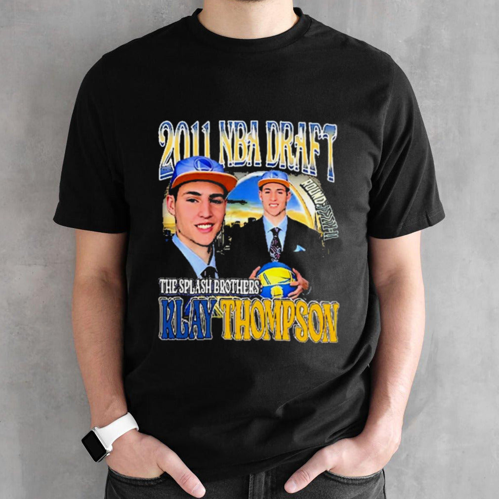 Vintage 2011 Draft The Splash Brothers Klay Thompson Shirts