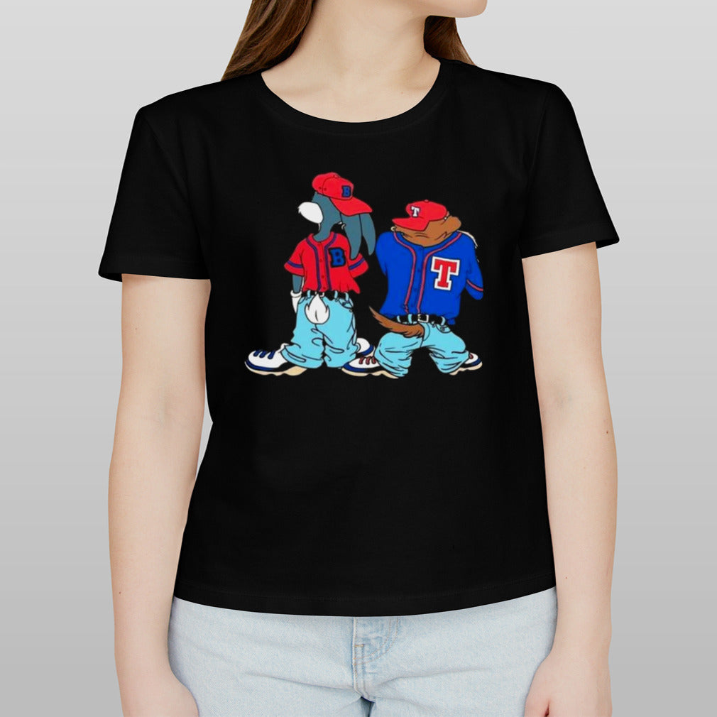 Vintage Looney Tunes Bugs Bunny Taz Aop 90s T-shirt