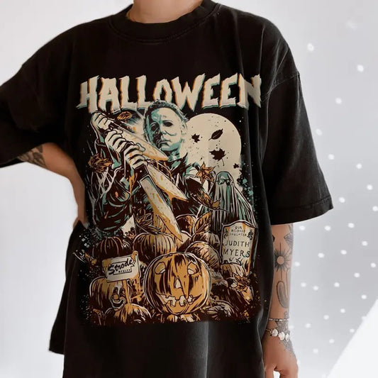 Vintage Michael Halloween Shirt Comfort Colors, Halloween Film Shirt, Horror Movie Shirt, 13th Of June Michael M Tee