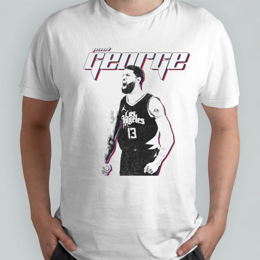Vintage Paul George Los Angeles Clippers shirts