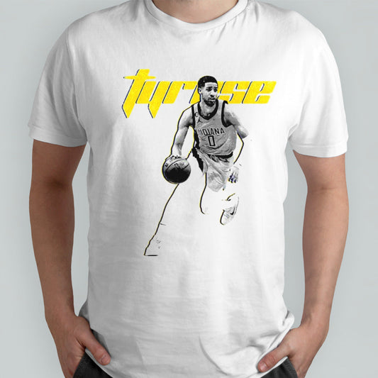 Vintage Tyrese Haliburton Indiana Pacers shirts