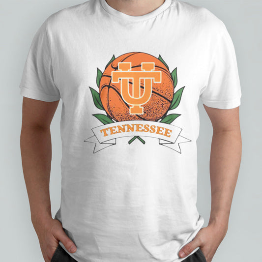 VolShop Ut Ball And Banner Basketball T Shirts
