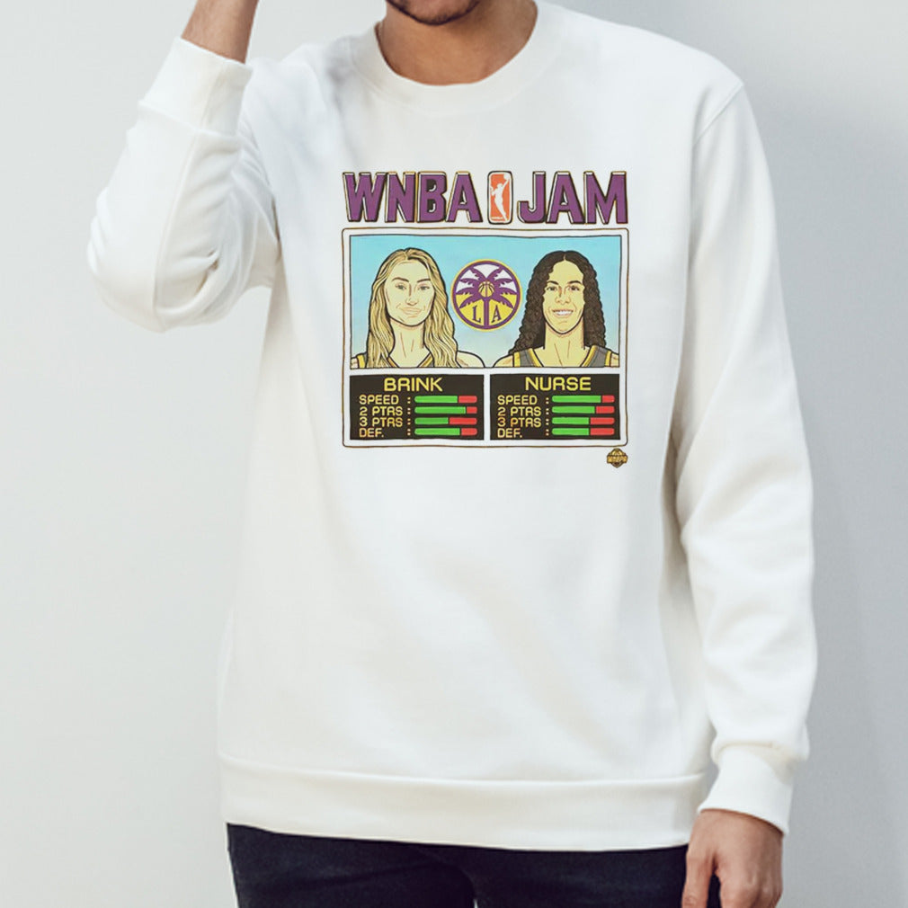 WNBA Jam Sparks Brink And Nurse Shirt