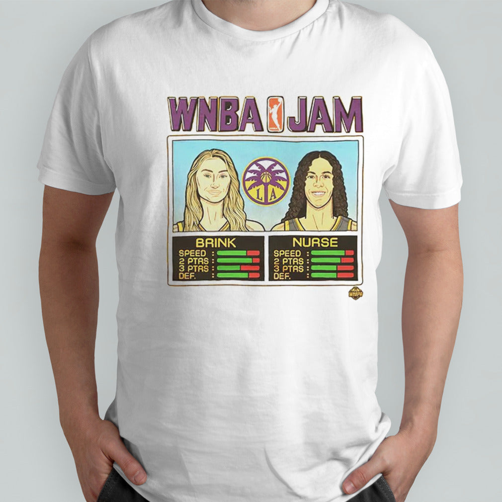 WNBA Jam Sparks Brink And Nurse Shirt