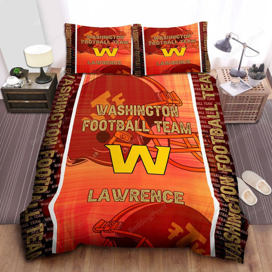 Washington Football Team Personalized Custom Name Duvet Covers Bedding Sets