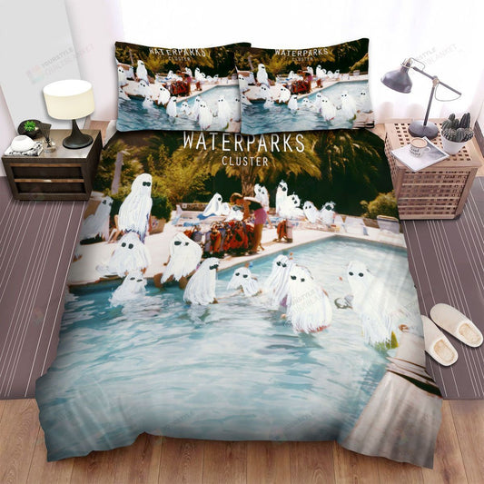 Waterparks Band Album Cluster Bed Sheets Spread Comforter Duvet Cover Bedding Setss