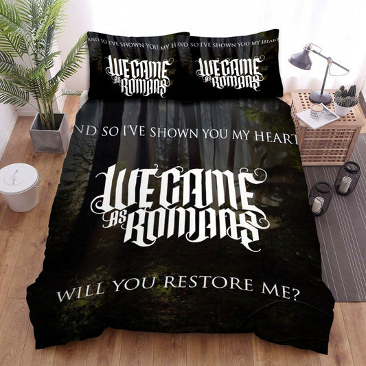 We Came As Romans Band Will You Restore Me Bed Sheets Spread Comforter Duvet Cover Bedding Setss