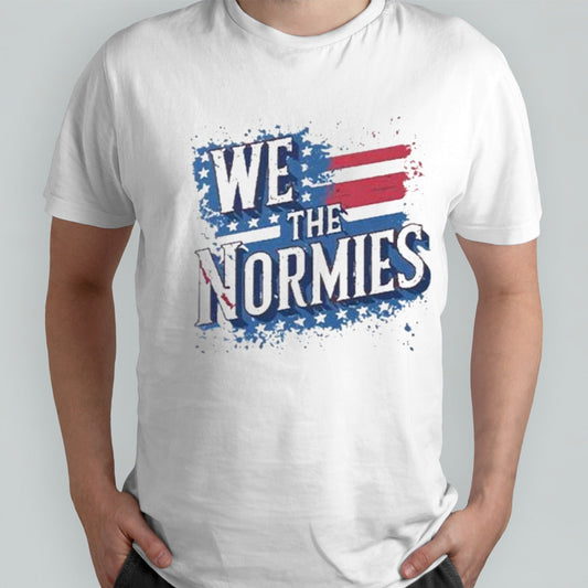 We The Normies American Flag T Shirt