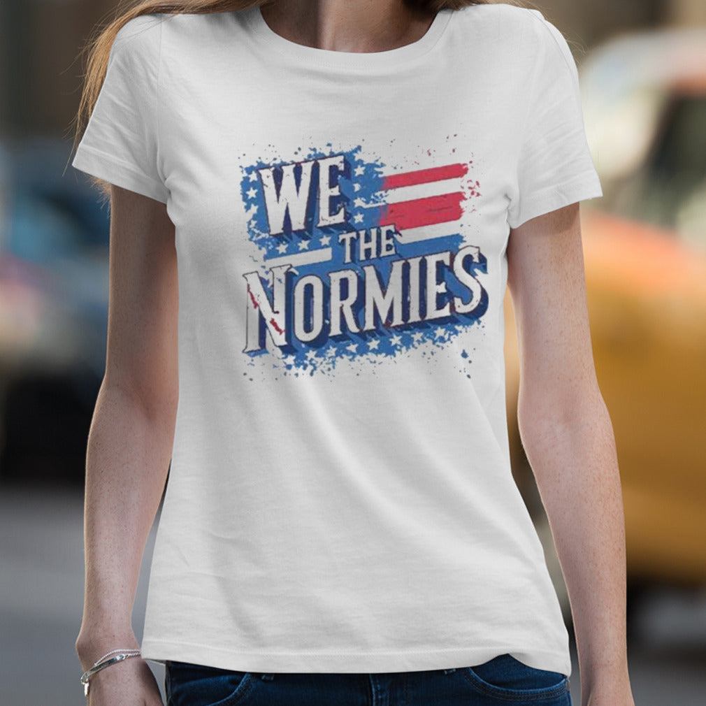 We The Normies American Flag T Shirt