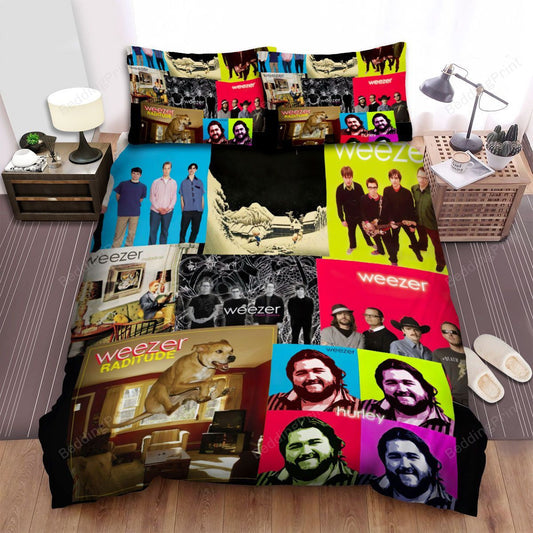 Weezer Albums Bed Sheets Duvet Cover Bedding Setss